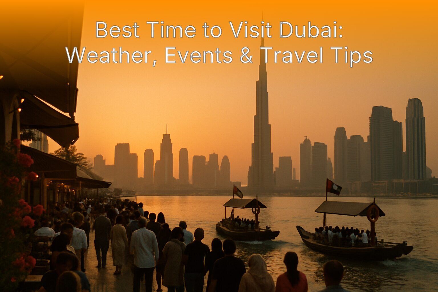 Best Time to Visit Dubai: Weather, Events & Travel Tips