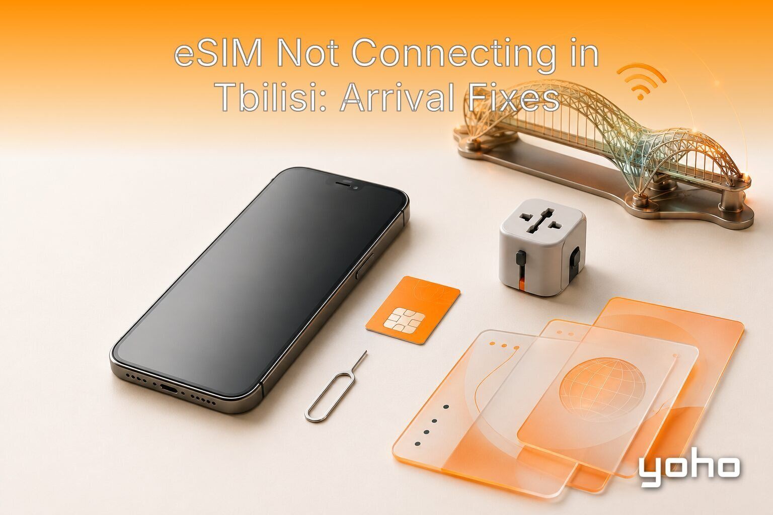 eSIM Not Connecting in Tbilisi: Arrival Fixes
