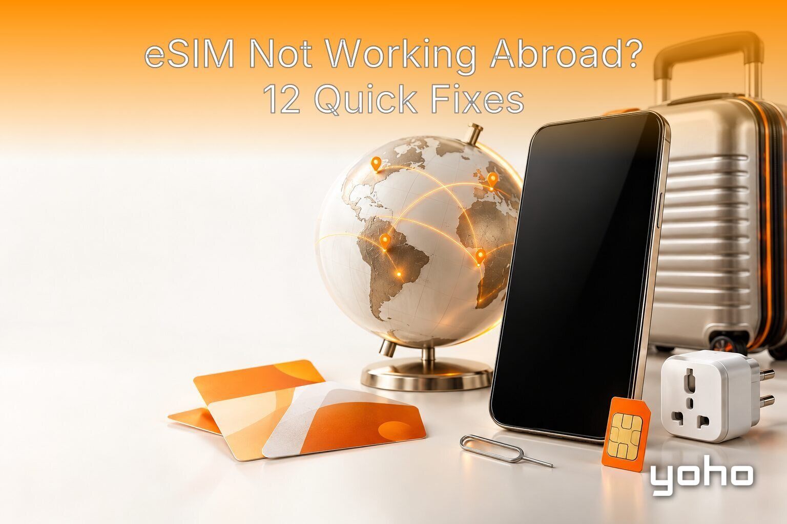 eSIM Not Working Abroad? 12 Quick Fixes for iPhone and Android article image