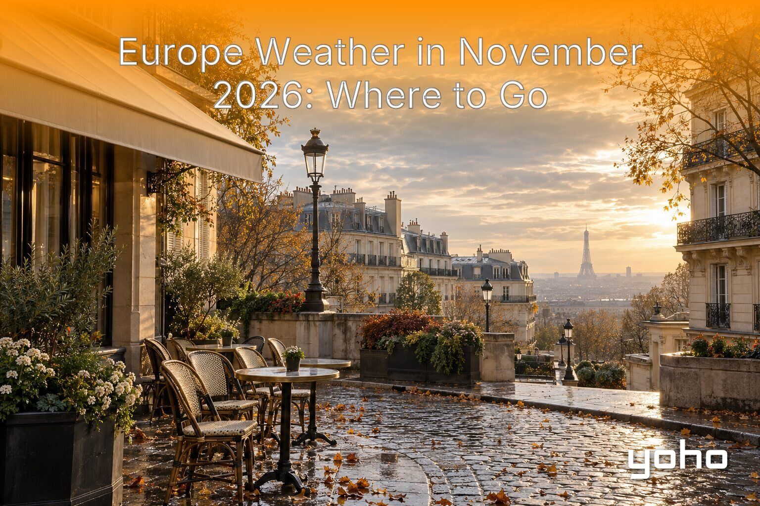 Meteo in Europa a novembre 2026: dove andare