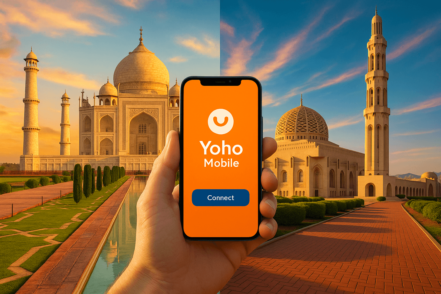 eSIM for India & Oman Travel | Seamless Connectivity | Yoho Mobile