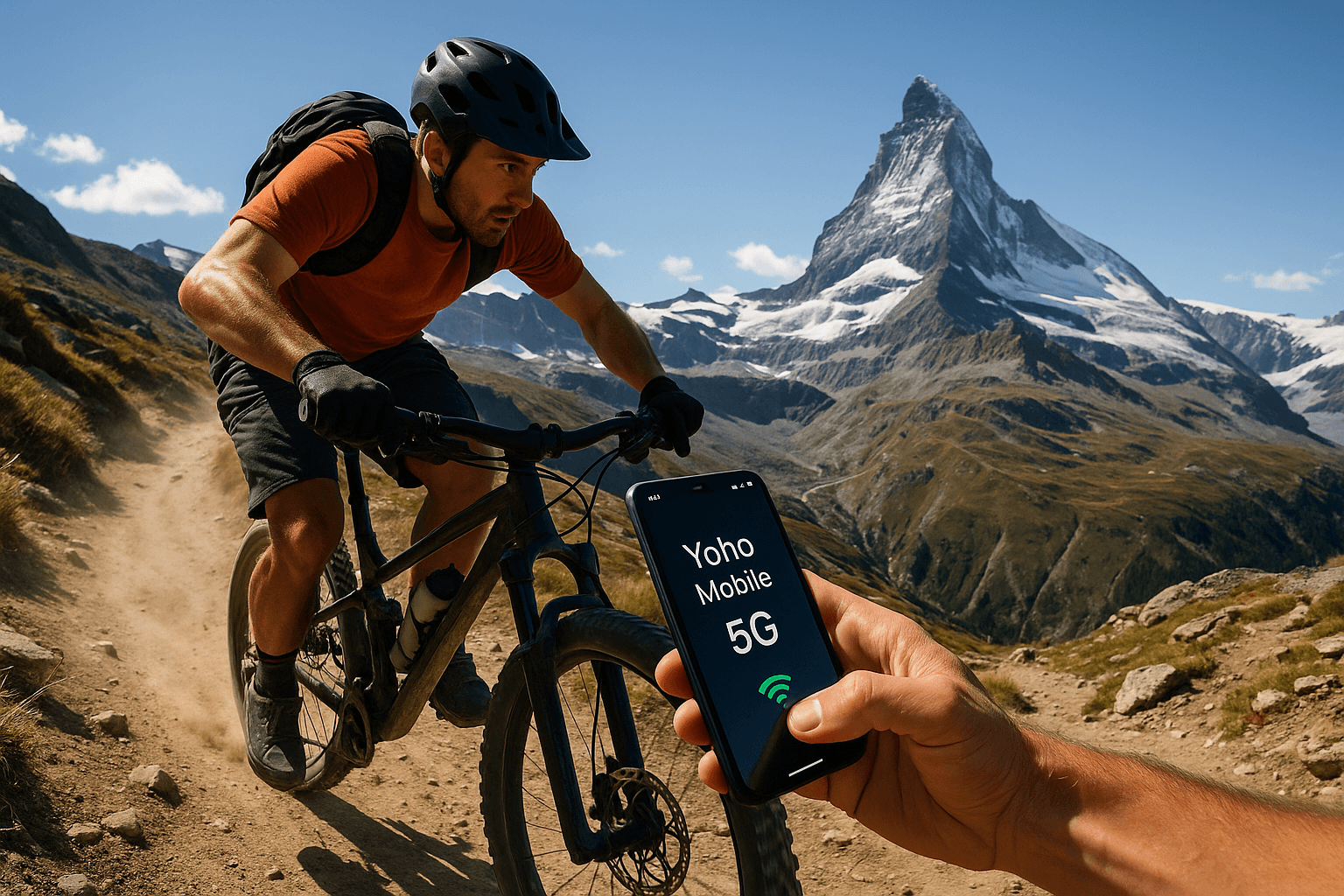 eSIM for 2025 MTB Worlds in Switzerland | Yoho Mobile