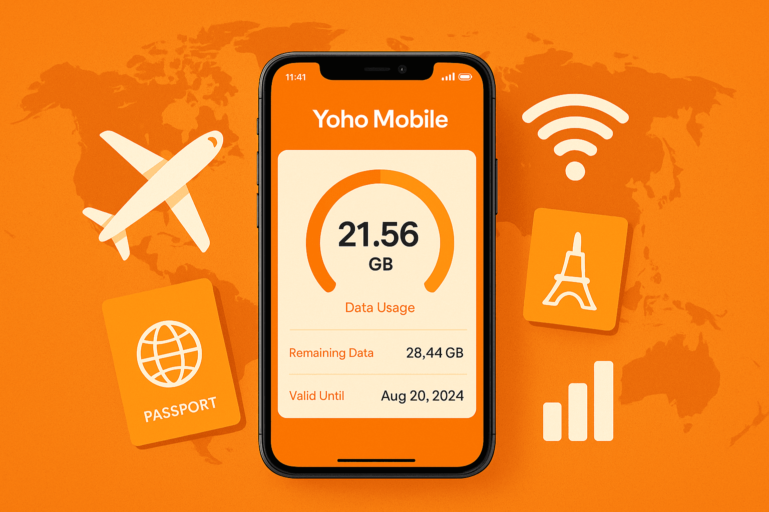 How to Track eSIM Data Usage | Check Your Yoho Mobile Data