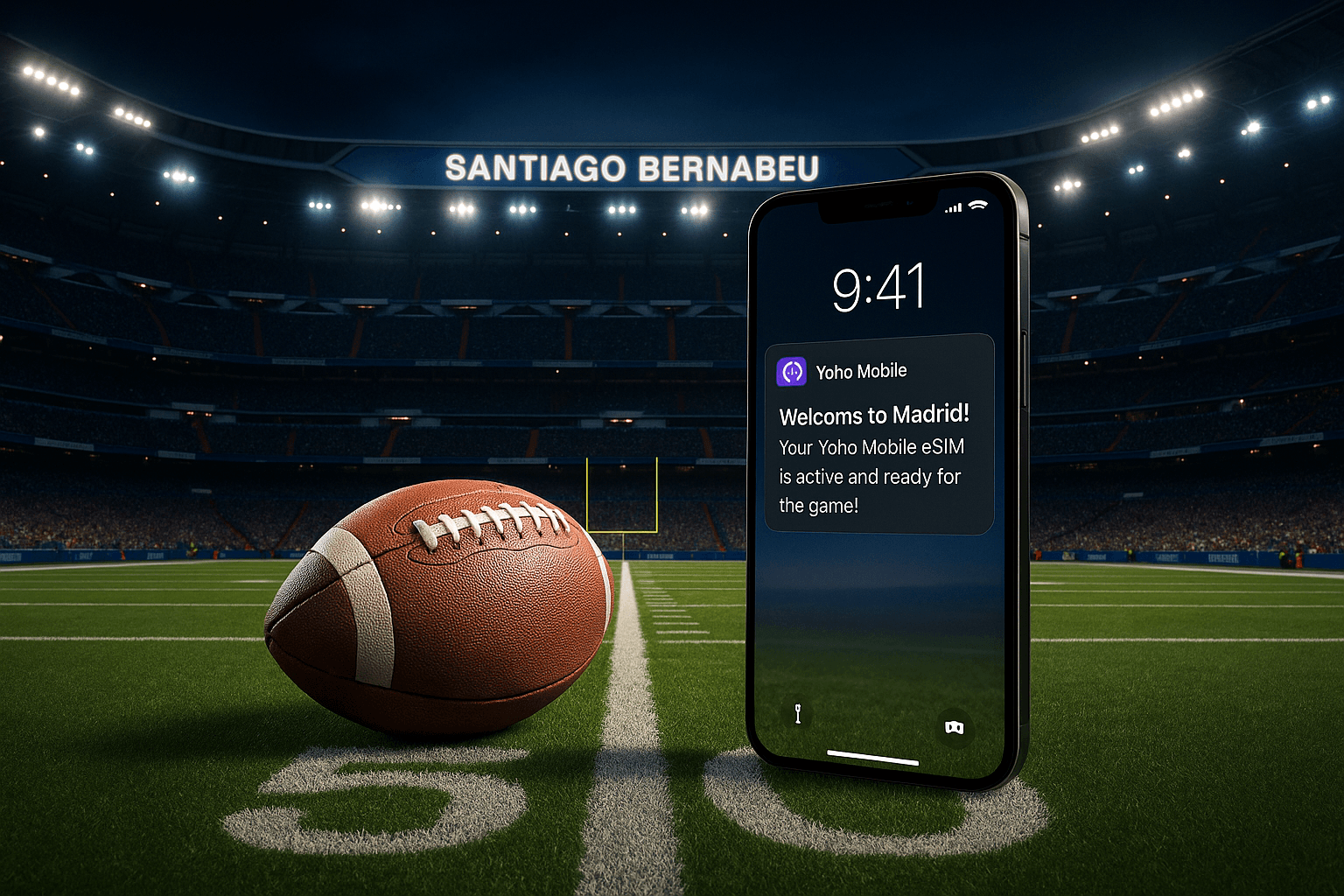 NFL Madrid Game Fan Guide: Best eSIM for Connectivity in Spain