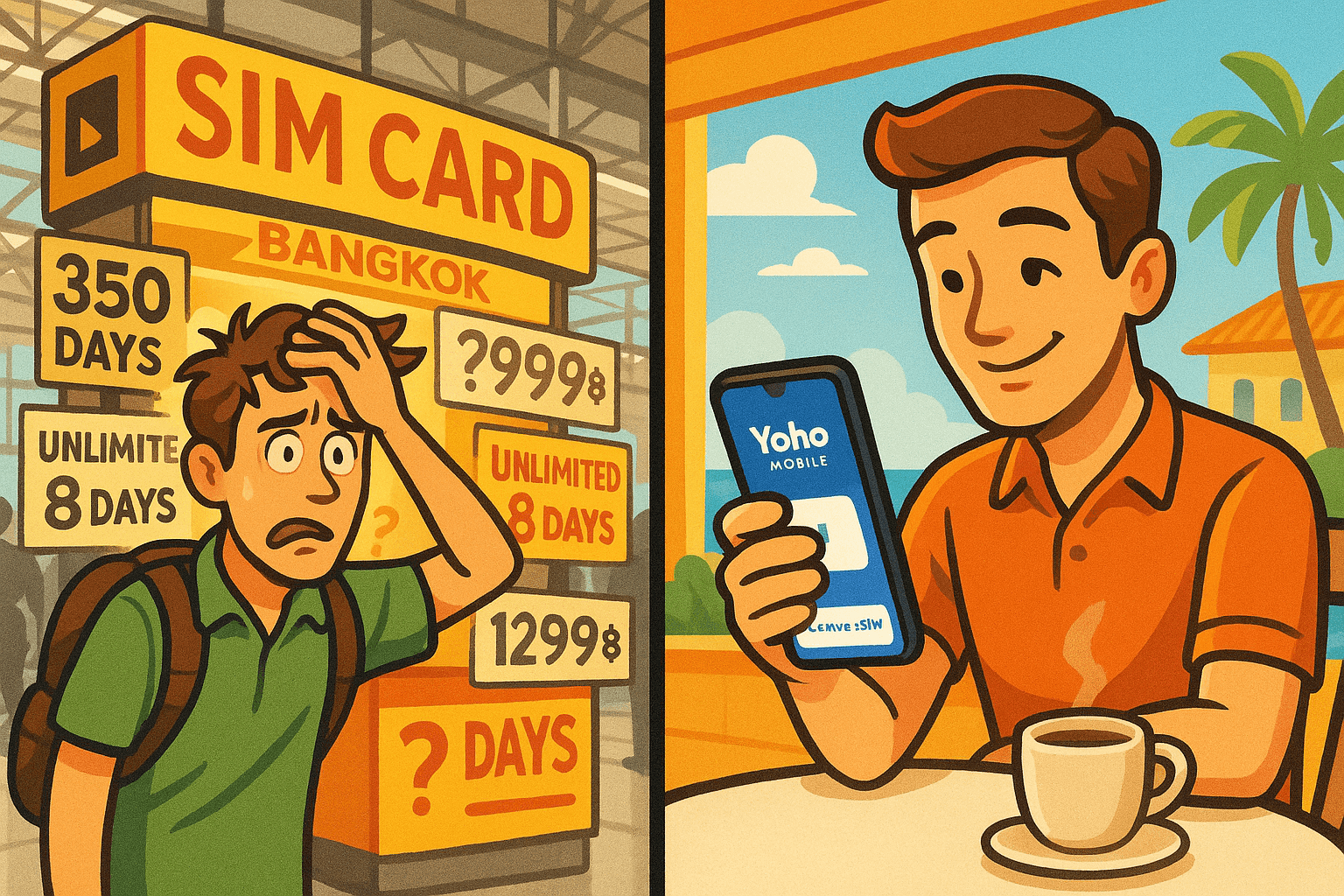 Top 3 Tourist SIM Scams (2025) & Why eSIM is Your Safest Bet