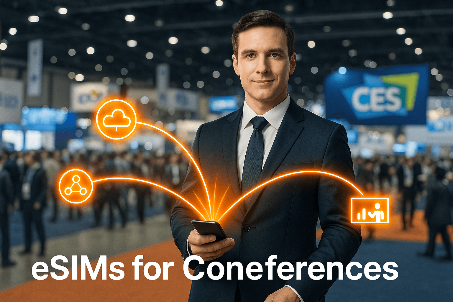 eSIM for Conferences: Stay Connected at CES & Web Summit | Yoho Mobile