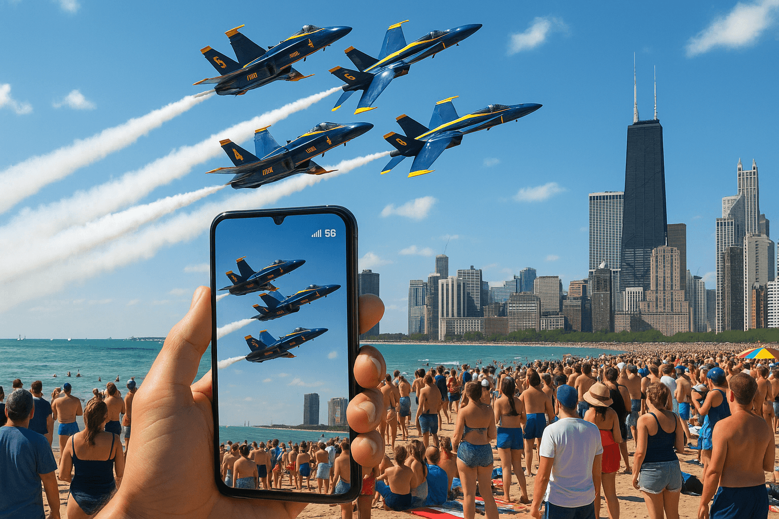 Reliable Data for Chicago Air Show | Yoho Mobile eSIM
