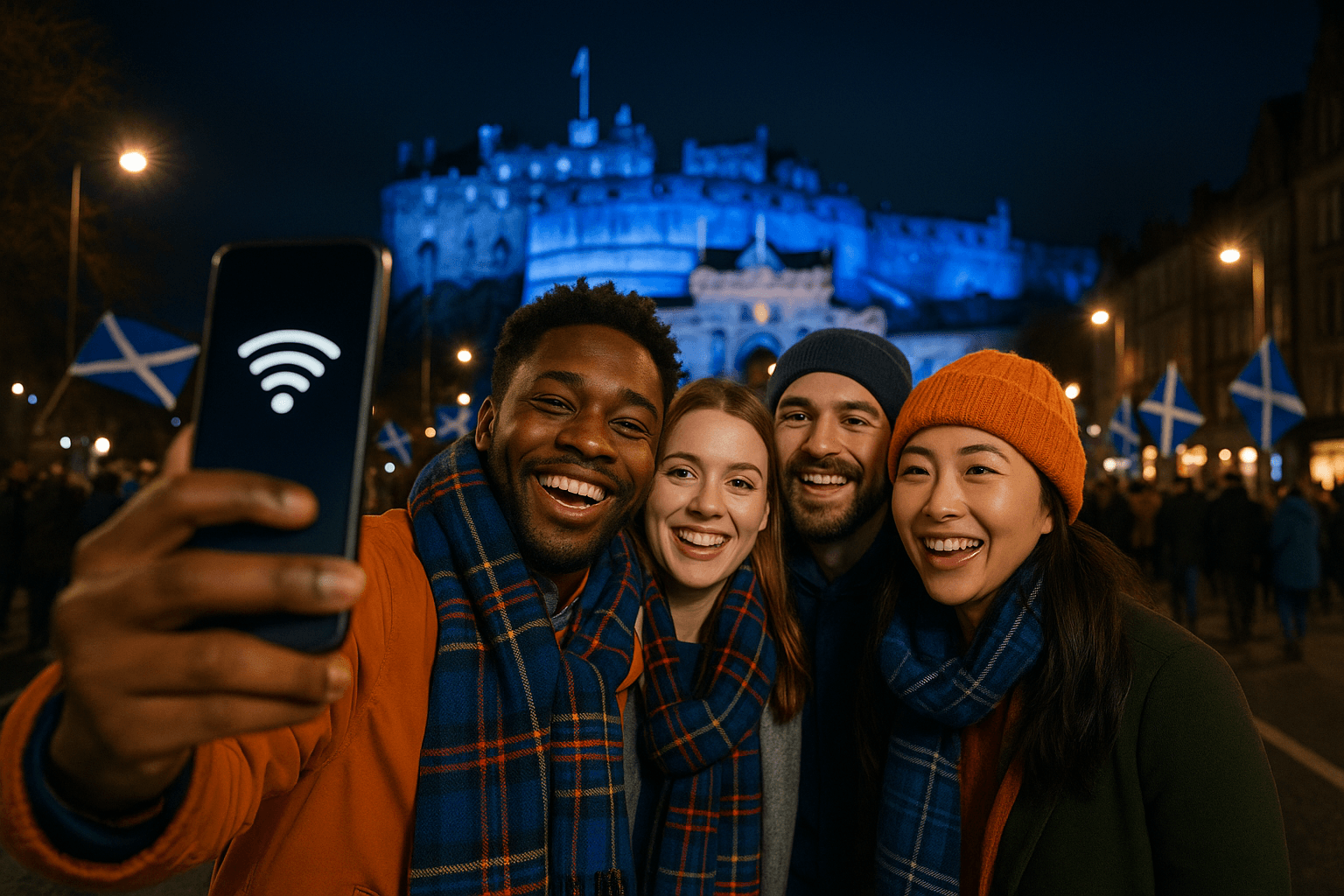 eSIM for St. Andrew's Day Scotland 2025 | Yoho Mobile