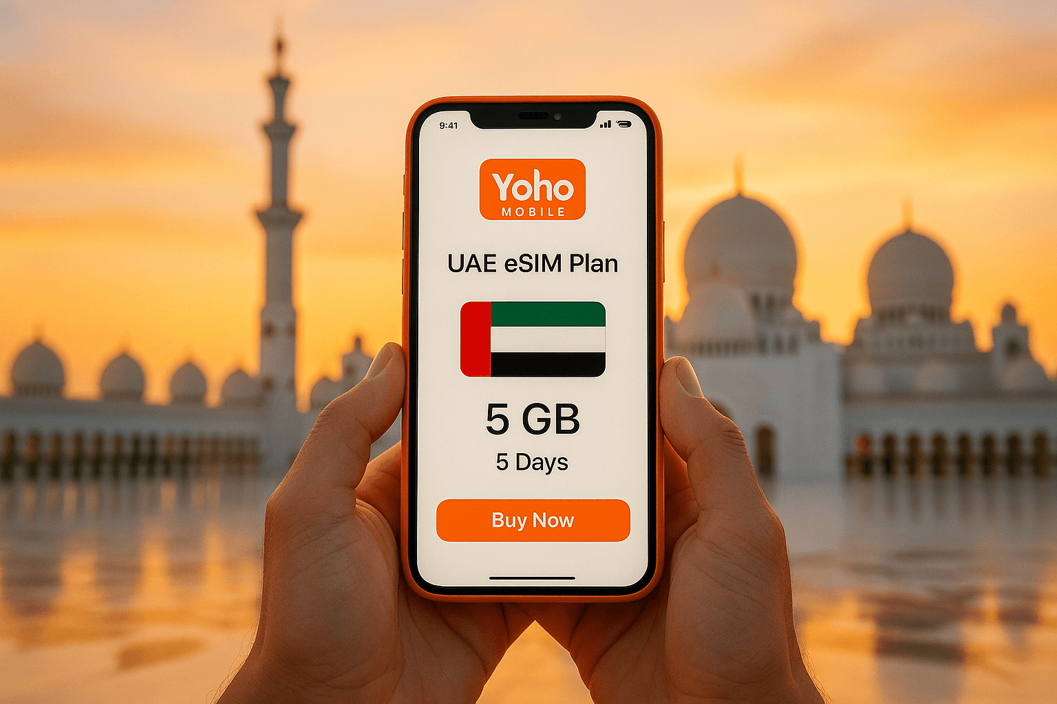 eSIM for UAE Long Weekend: Data for Dubai & Abu Dhabi | Yoho