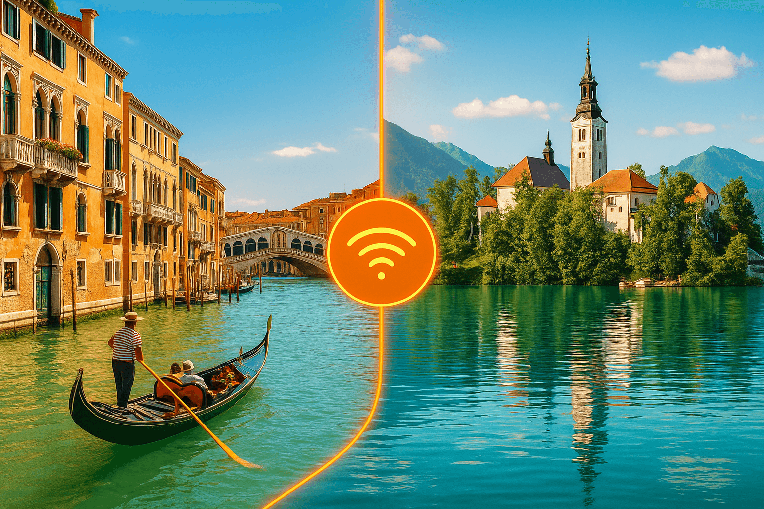 eSIM for Italy & Slovenia | Seamless Cross-Border Data | Yoho