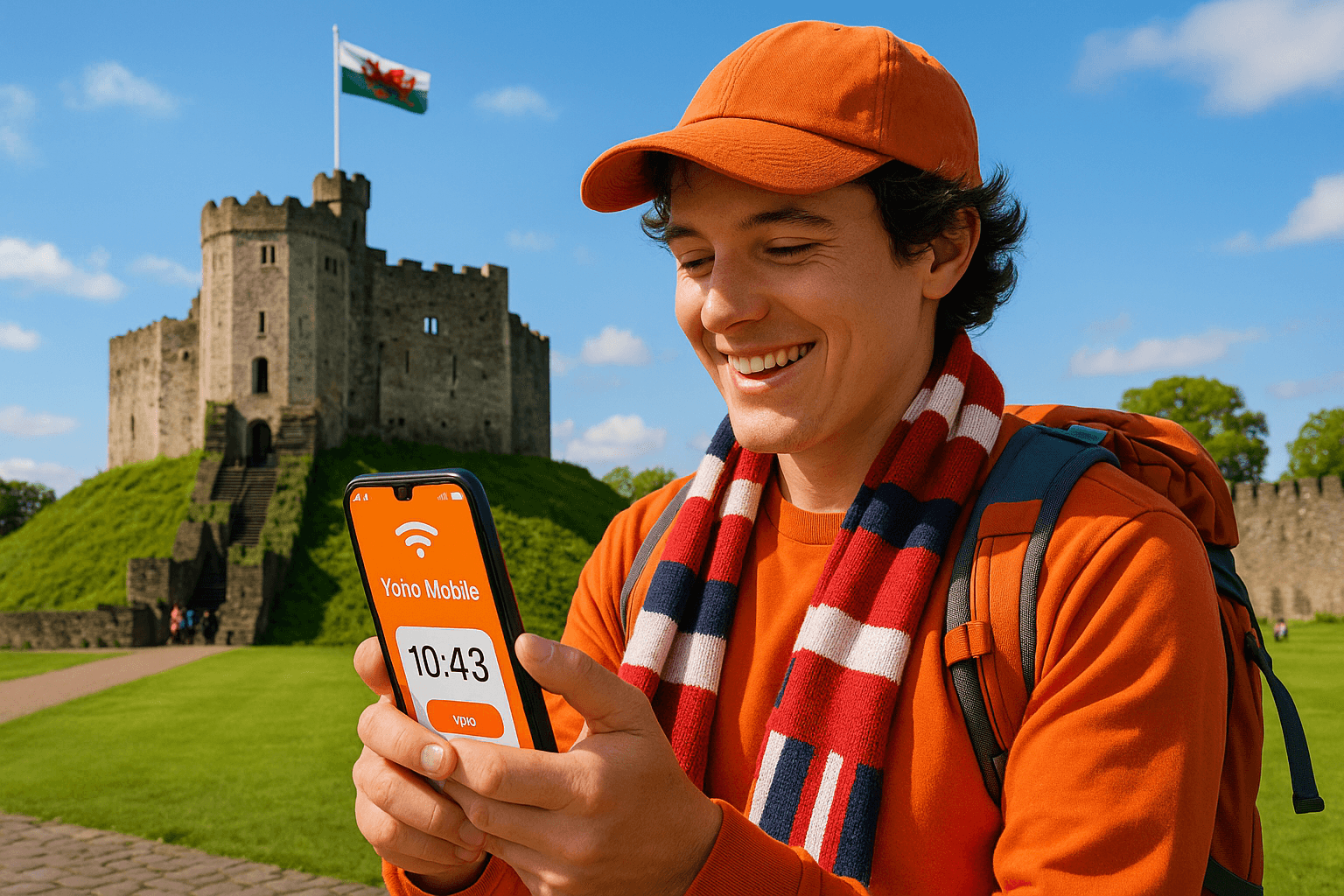 eSIM for Wales: Data for Cardiff, Snowdonia & UK | Yoho Mobile