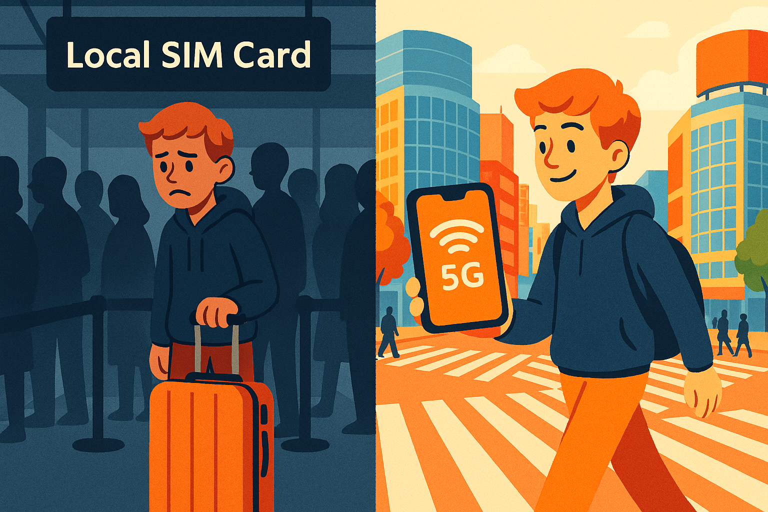 eSIM vs Local SIM at Narita (NRT) 2025: Don't Wait in Line