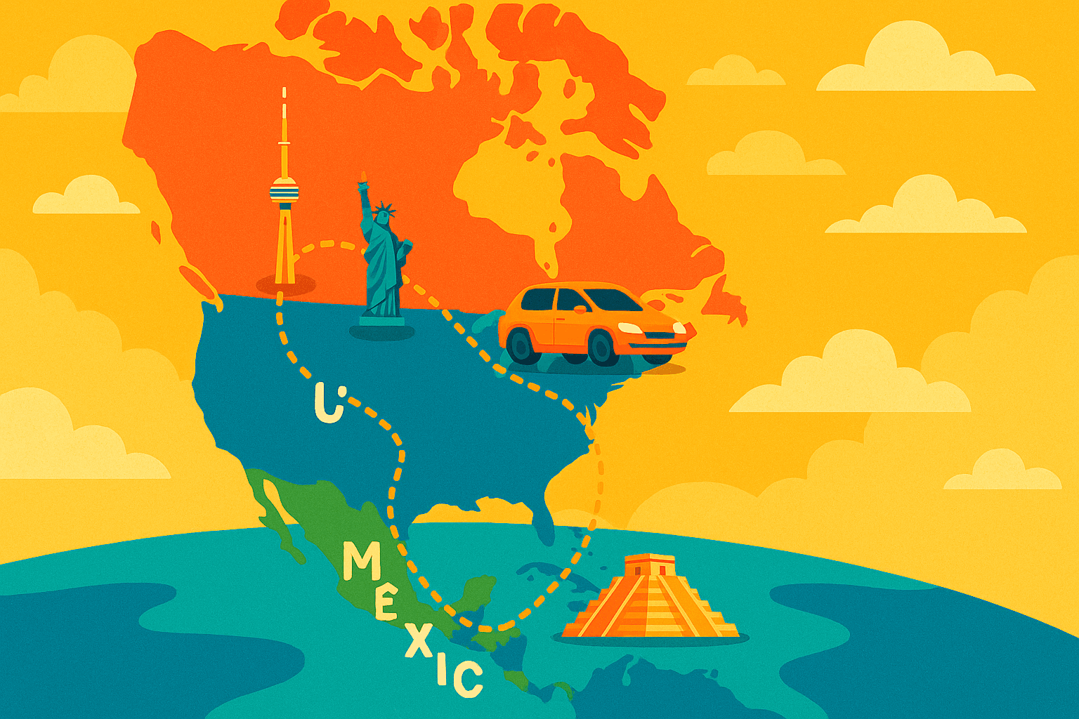 North America Regional eSIM: Stay Connected in USA, Canada & Mexico