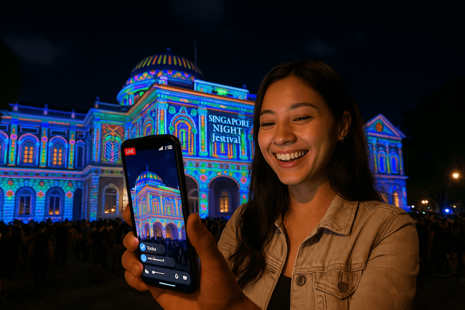 Singapore Night Festival 2025 eSIM | Stay Connected with Yoho