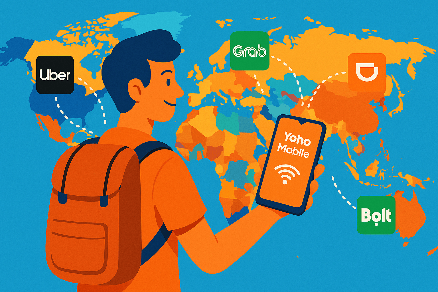 Uber, Grab, Bolt? A Traveler's Guide to Ride-Sharing Apps