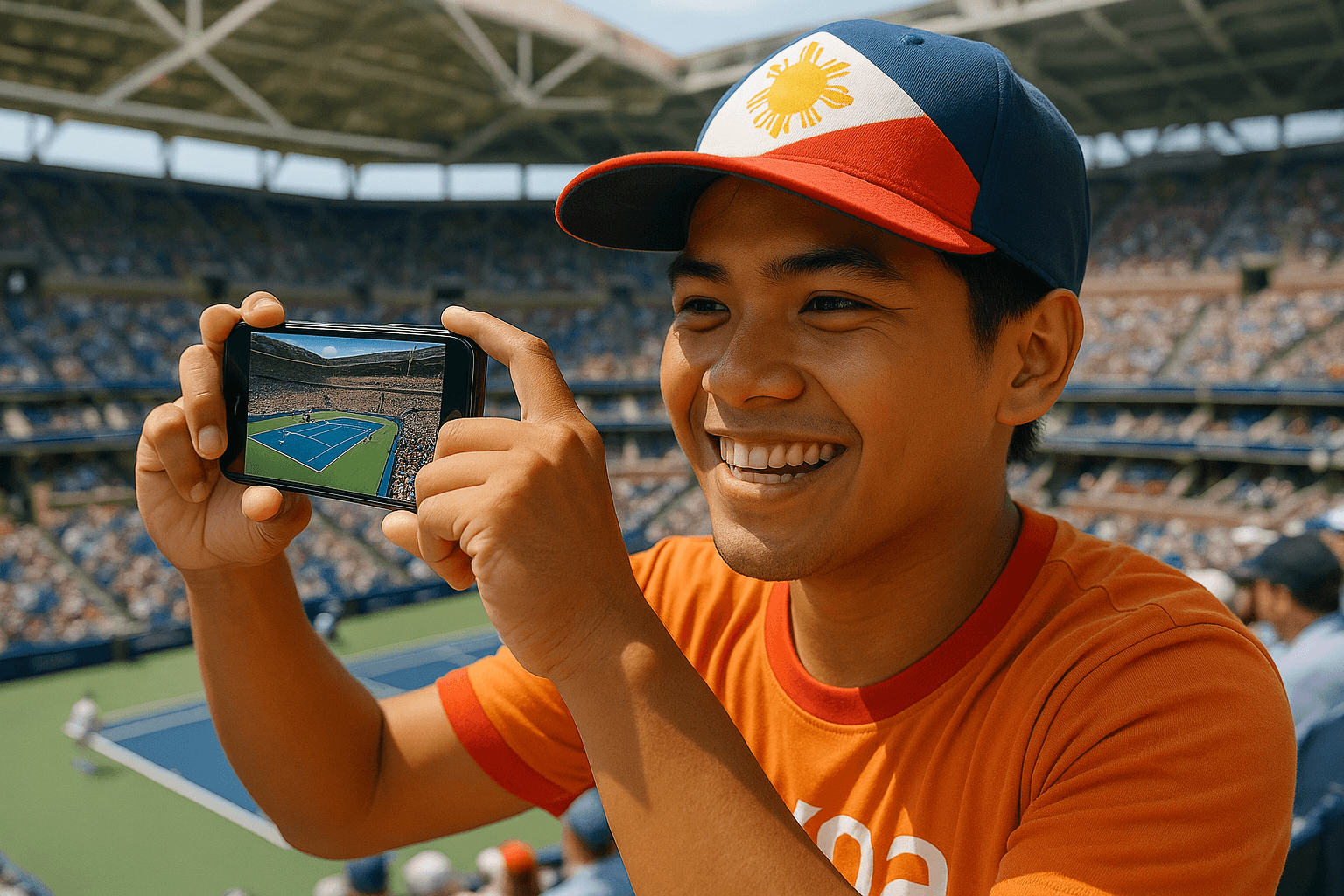Support Alex Eala at US Open 2025: USA eSIM for Filipino Fans