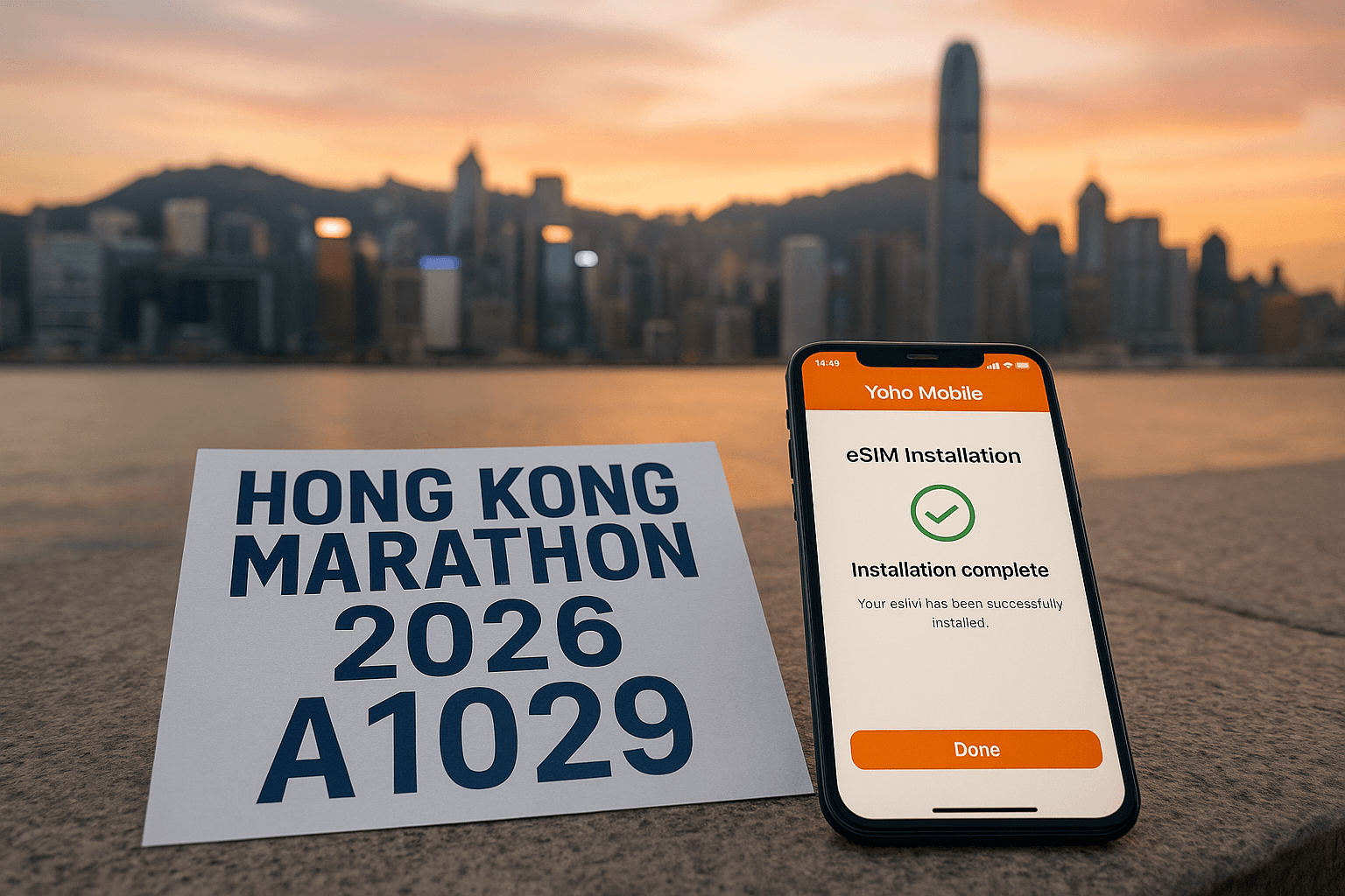 Hong Kong Marathon 2026 eSIM | Stay Connected with Yoho Mobile