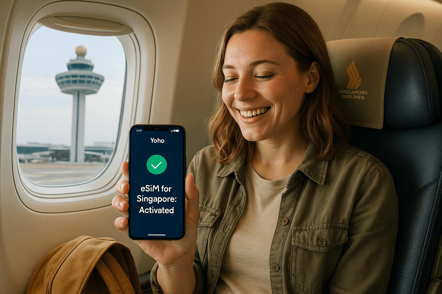 Fly SIA? Get a Singapore eSIM & Skip Changi Airport Queues | Yoho