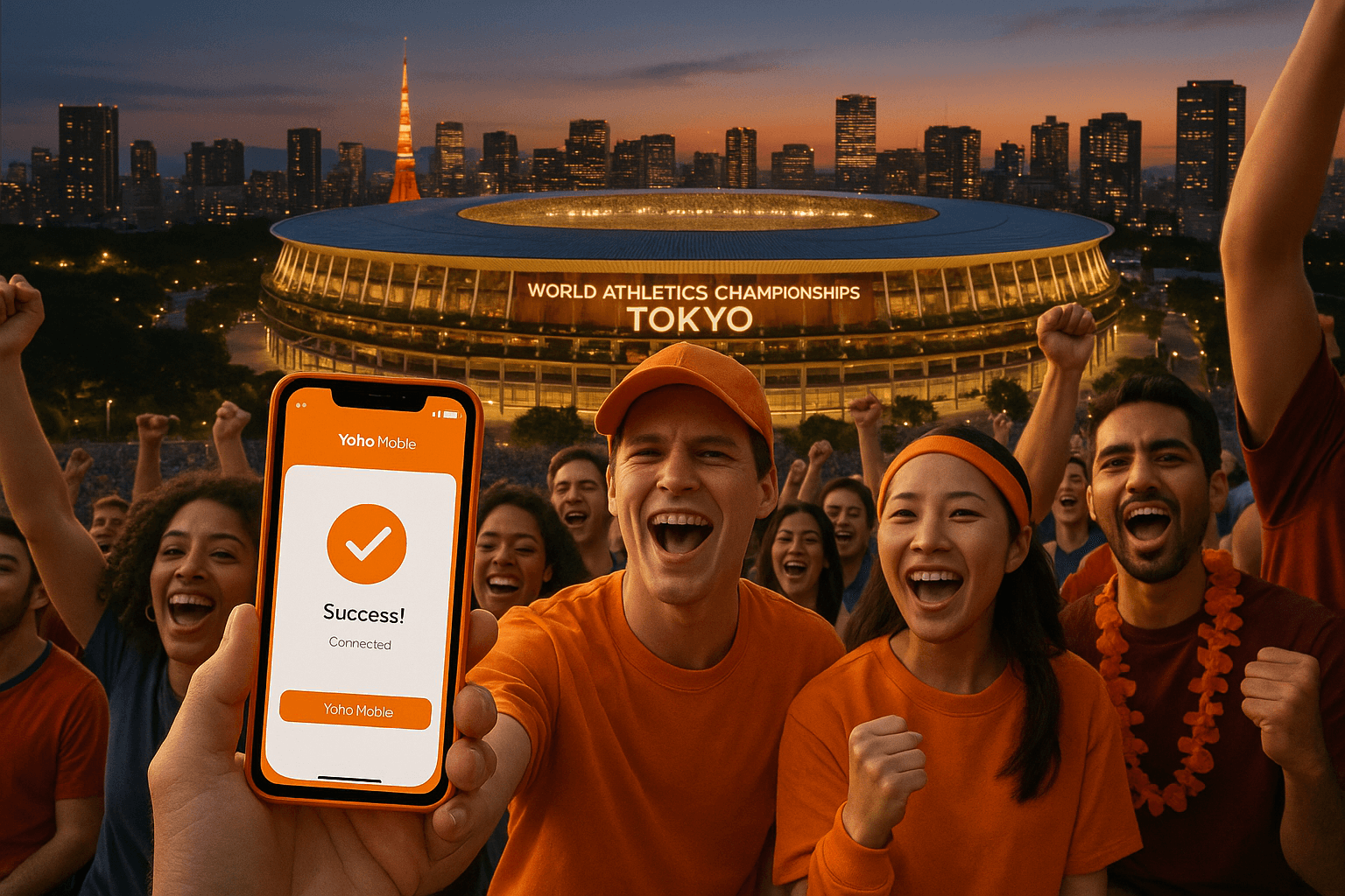Stay Connected at World Athletics Tokyo 2025 | Yoho Mobile eSIM