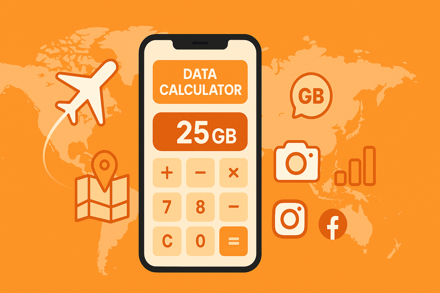 Travel Data Calculator: How Much Data Do You Need? | Yoho Mobile
