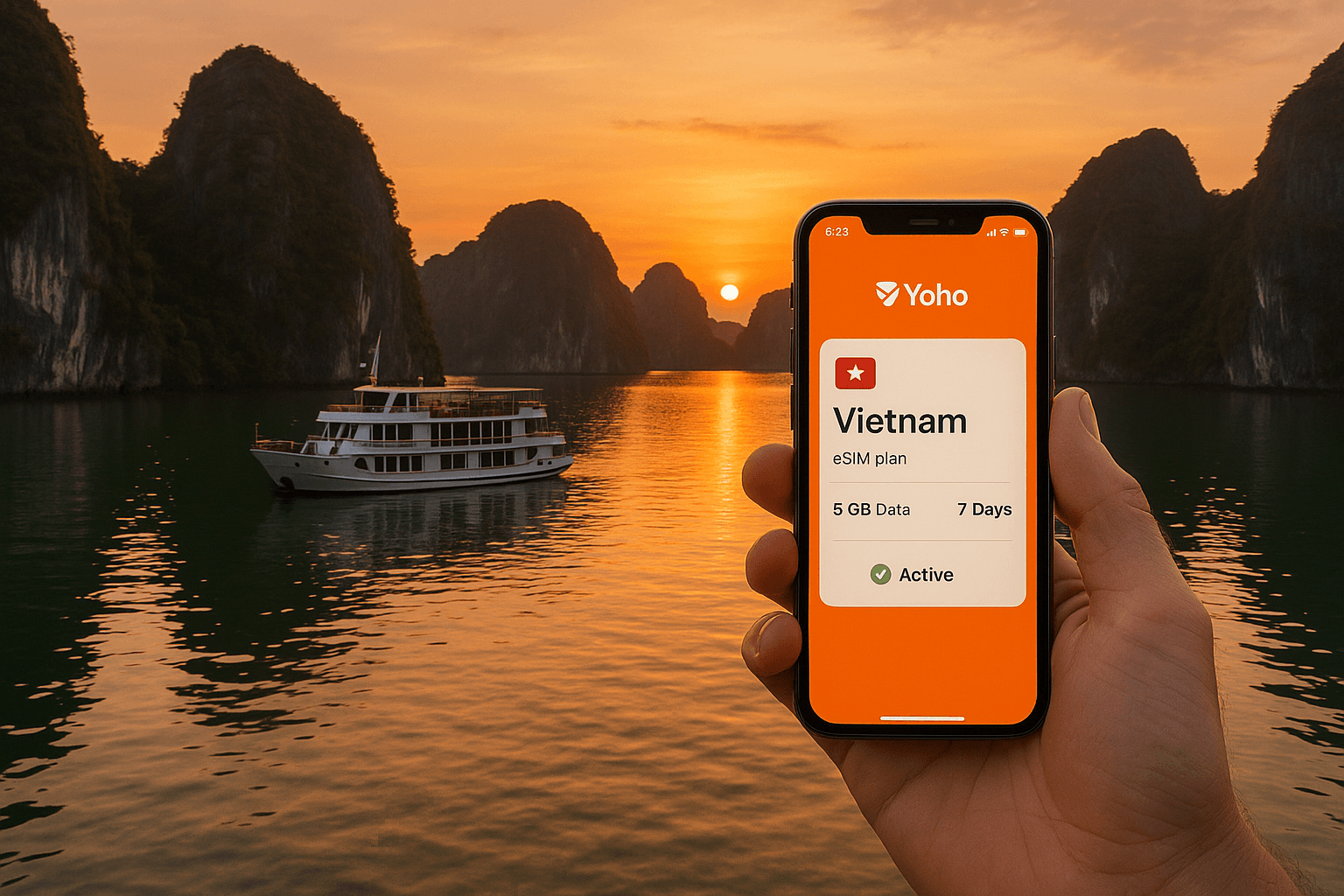 eSIM Vietnam Guide 2025: Hanoi & Ha Long Bay Connectivity