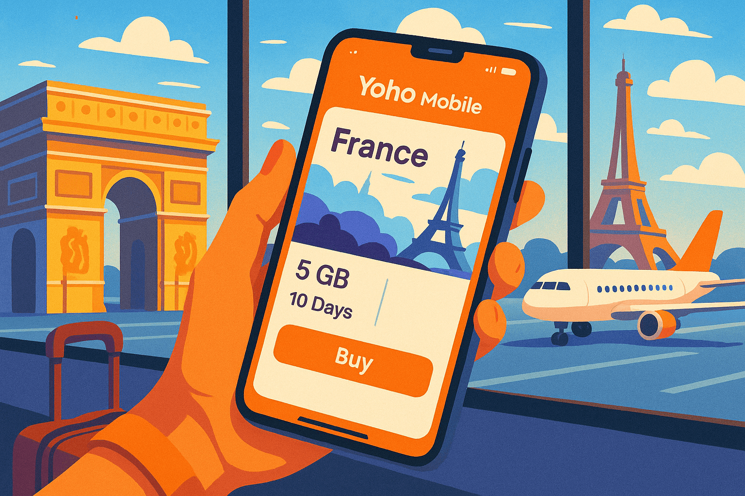Paris Orly Airport (ORY) Internet: eSIM vs. SIM & Wi-Fi [2025]