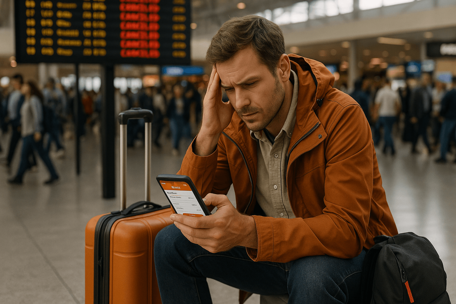 Flight Canceled? Your Digital Survival Guide for Travel Emergencies
