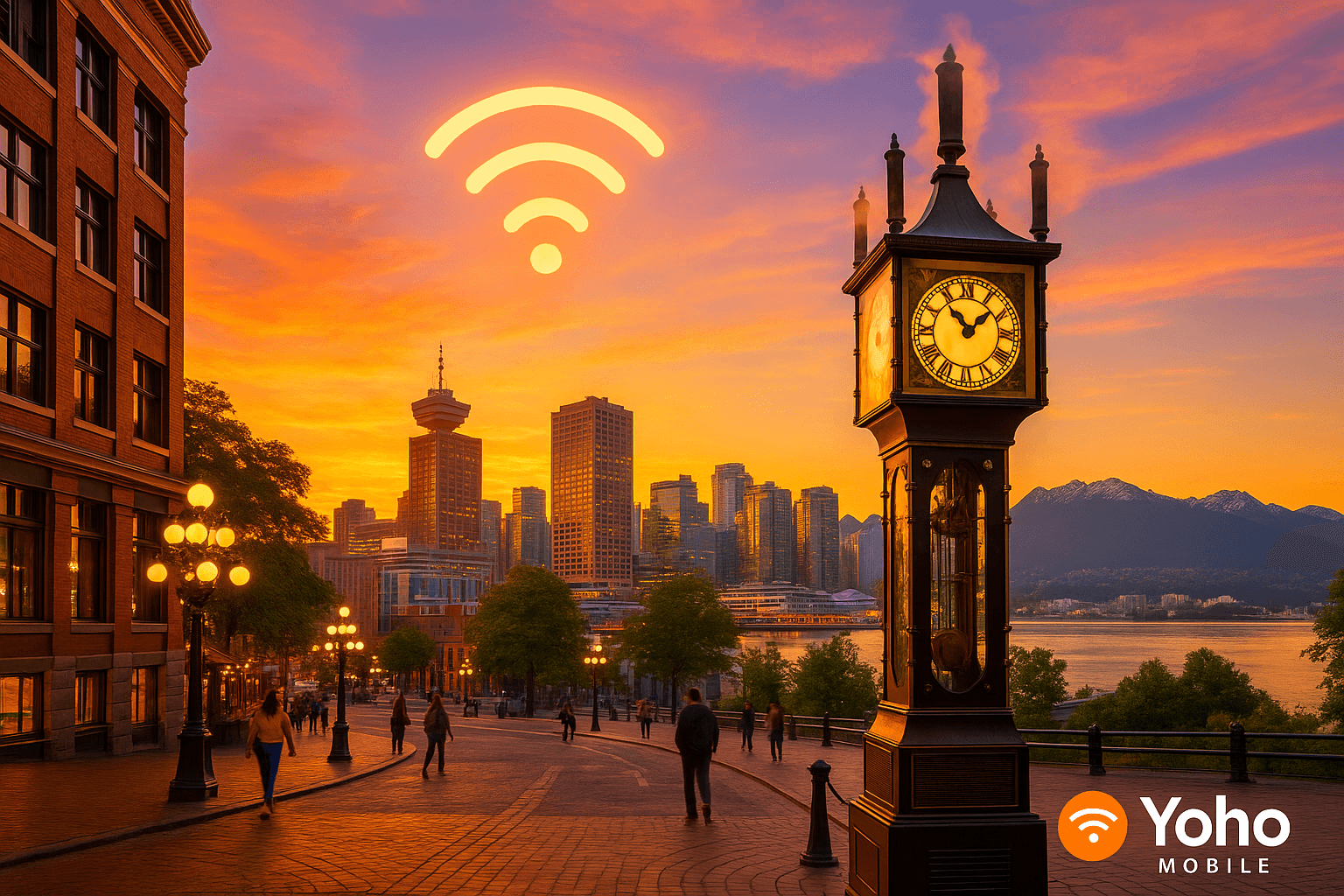 Best eSIM for Vancouver & BC | Yoho Mobile Canada Data Plans