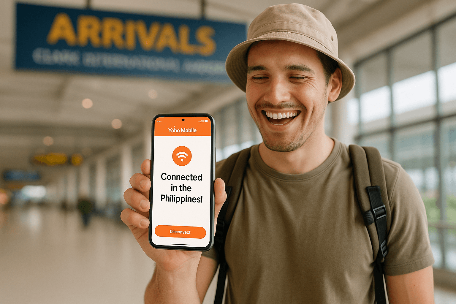 eSIM for Philippines: Instant Data on Arrival at Clark (CRK)