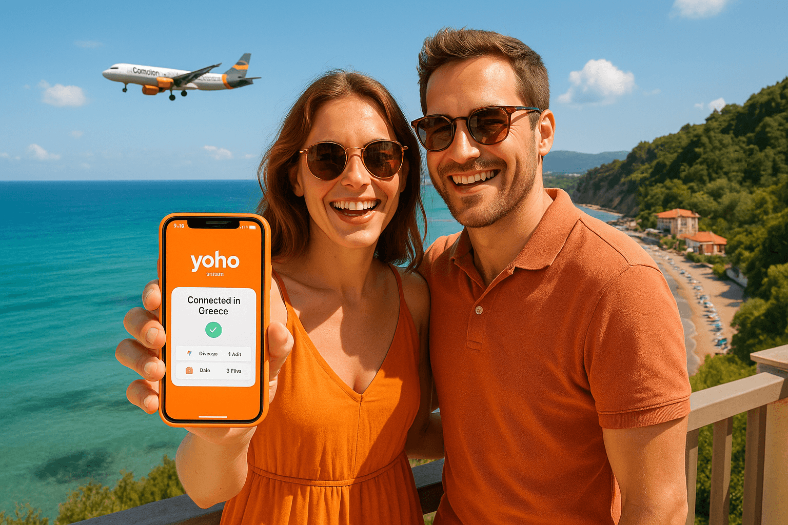 Greece eSIM for Condor Flights to Corfu | Yoho Mobile