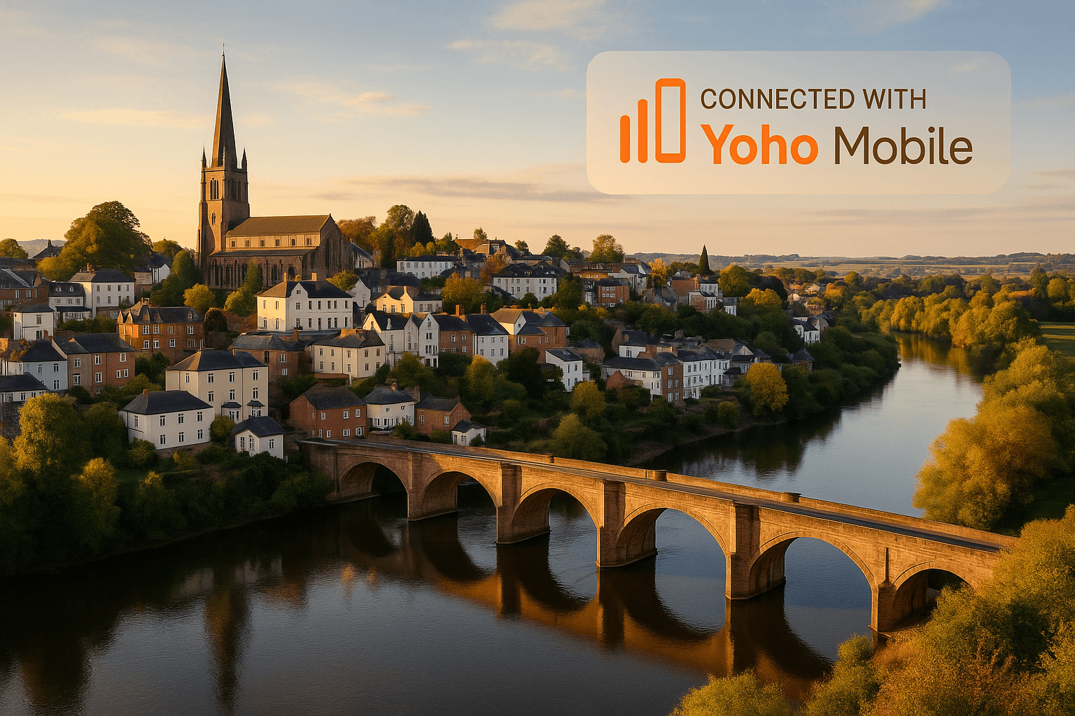 Wye Valley UK eSIM: Stay Connected on Your Countryside Trip