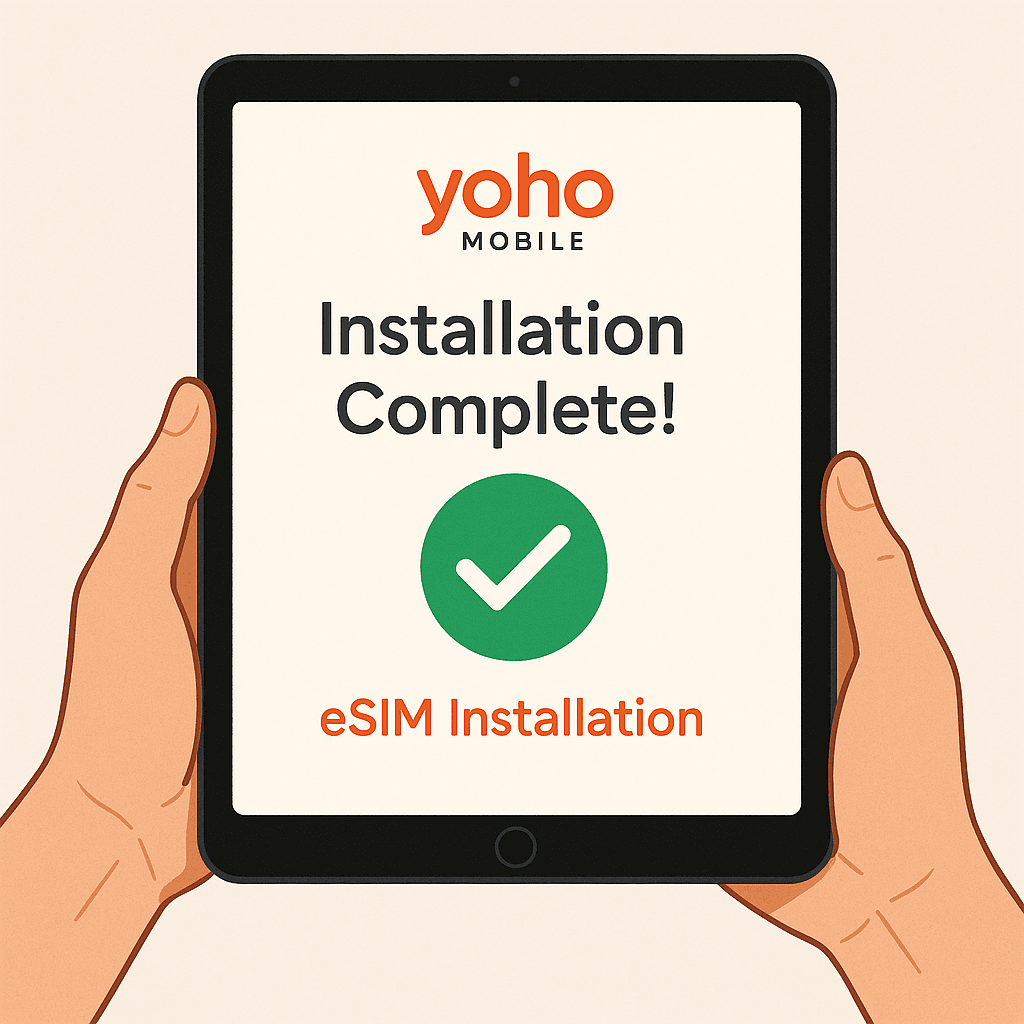 Best eSIM for iPad (2025) | Yoho Mobile Data-Only Plans