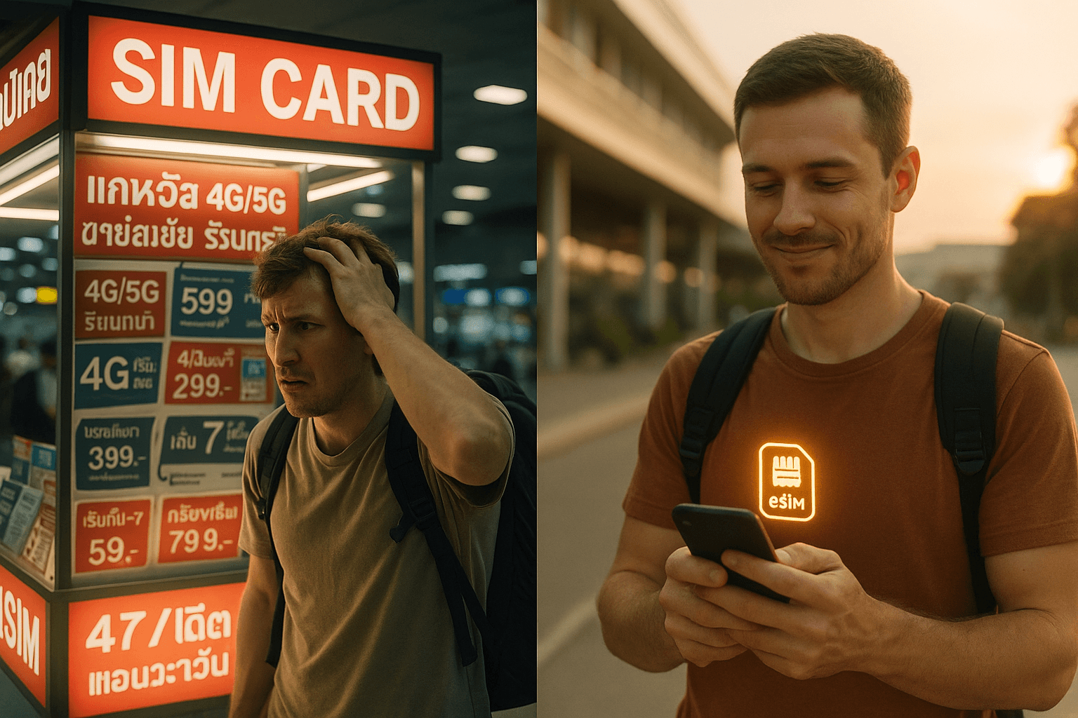Avoid Airport SIM Card Scams in 2025 | Why eSIM is Safer