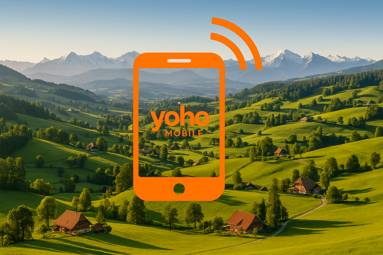 eSIM for Switzerland's Countryside & Jura | Yoho Mobile