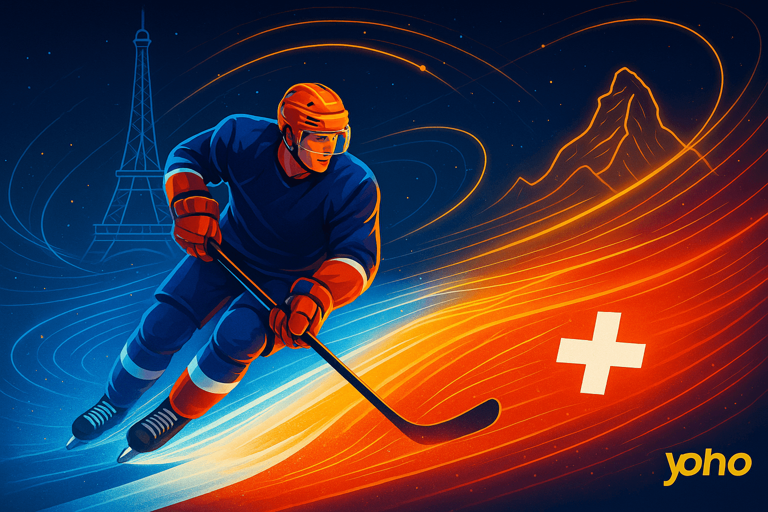 Ice Hockey World Cup 2026 eSIM for France & Switzerland | Yoho