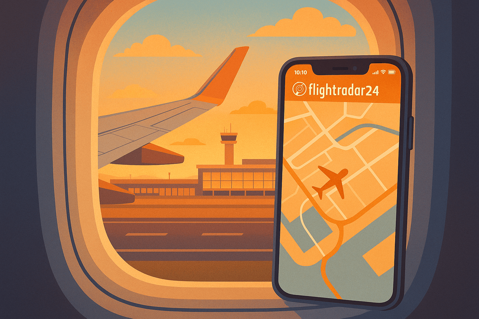 Track Flights After Landing with Flightradar24 | Yoho Mobile