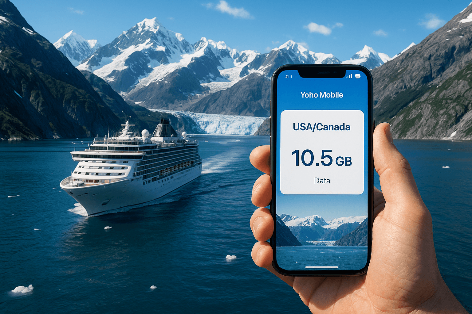 eSIM for Alaska Cruise: Stay Connected in US & CA Ports (2026)