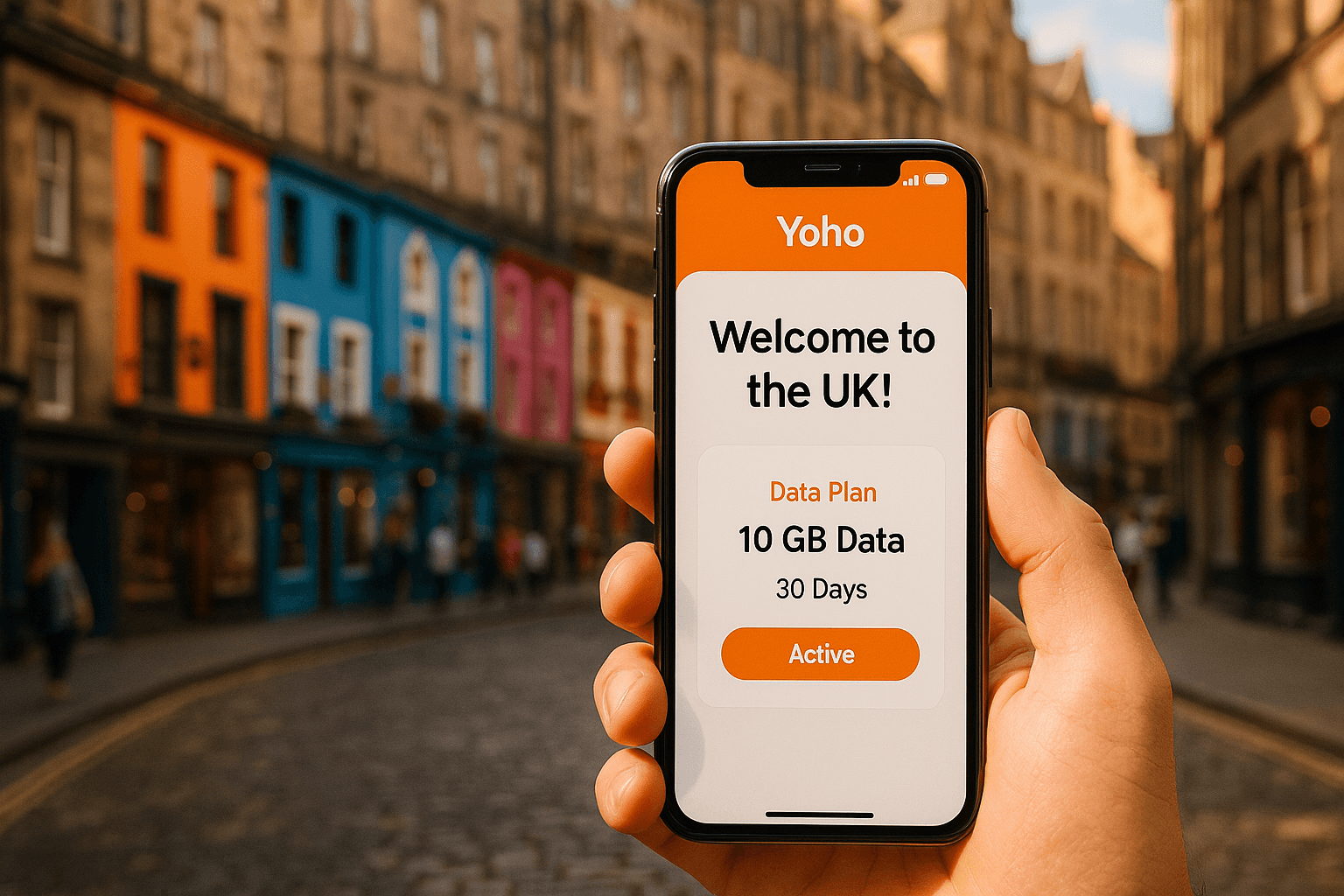 Yoho Mobile eSIM for Scotland: Best Data Plans for Edinburgh
