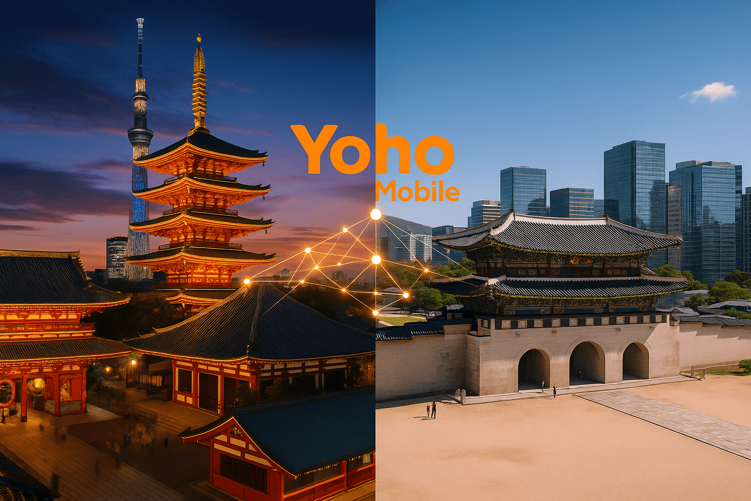 Best eSIM for Tokyo & Seoul Trip (2025) | Yoho Mobile