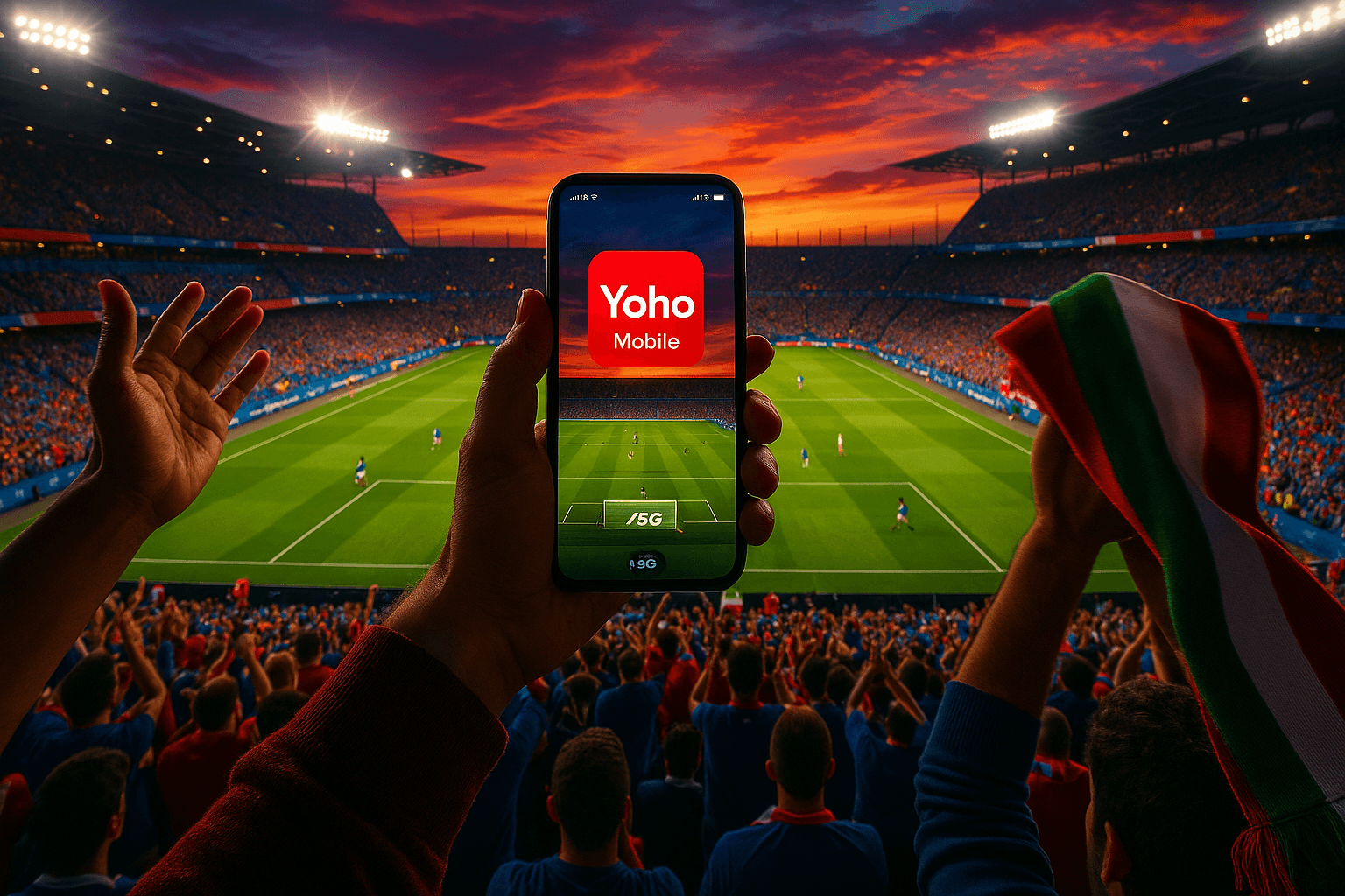 Best eSIM for Serie A in Italy | Yoho Mobile Football Travel