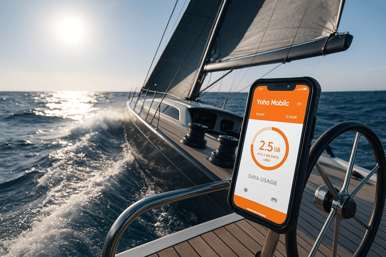 eSIM for Sailing & Regattas: Stay Connected at Sea | Yoho Mobile
