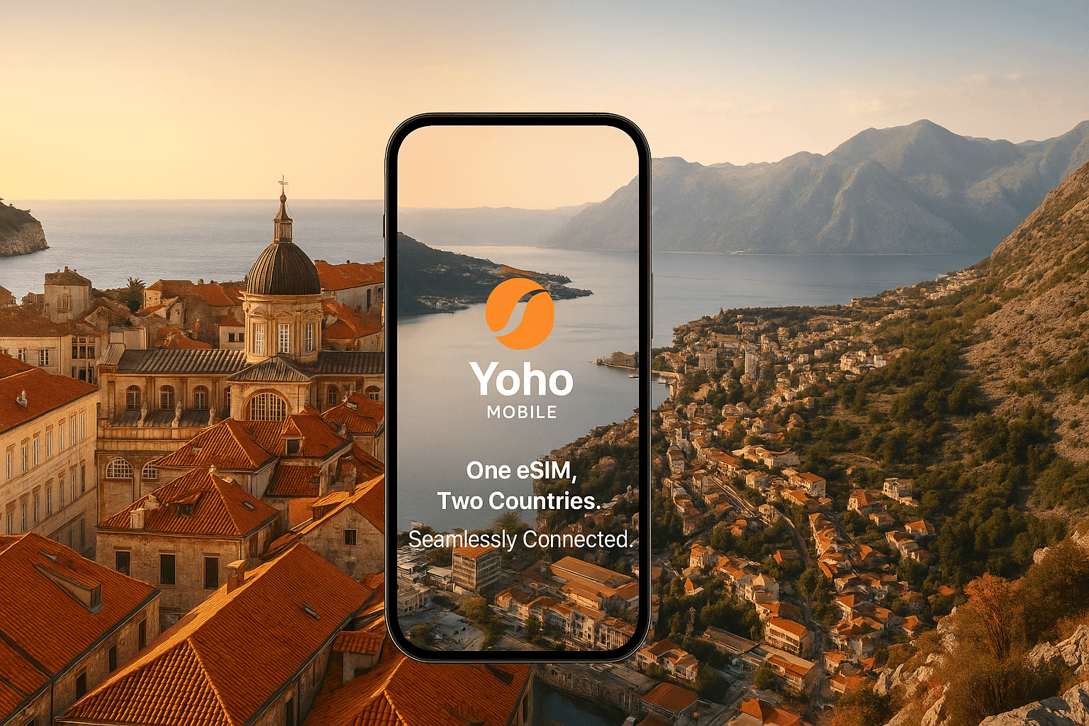 Croatia & Montenegro eSIM: Stay Connected with One Simple Plan