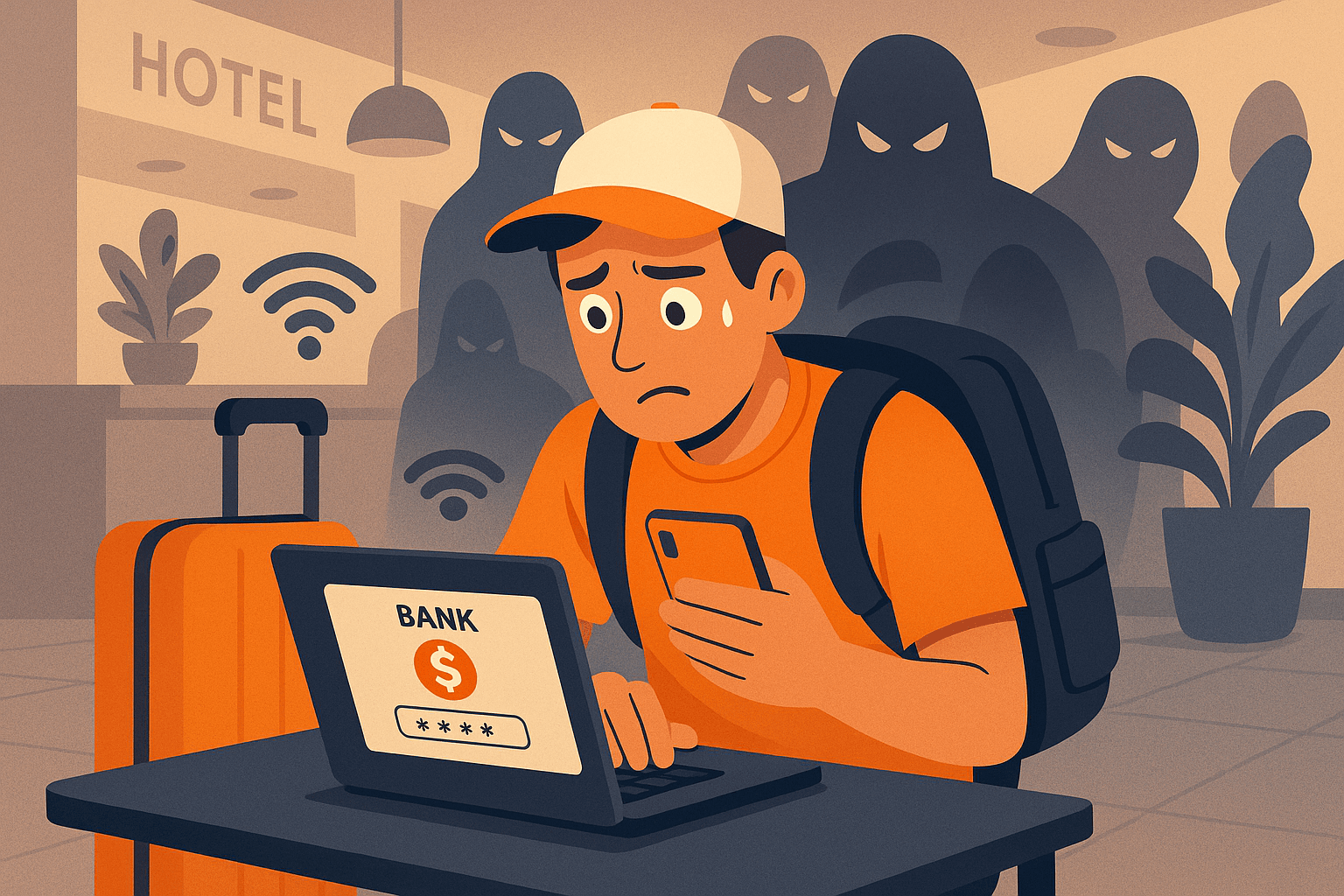 Is Hotel Wi-Fi Safe for Banking? A 2025 Security Guide