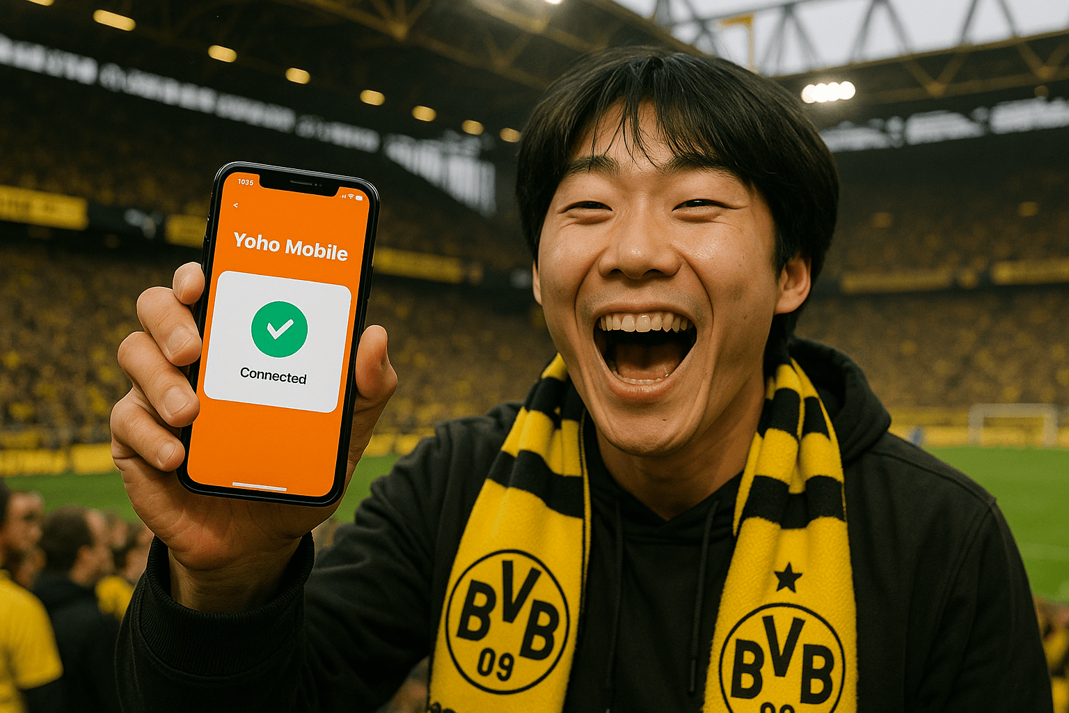 Germany eSIM for Dortmund: A Korean Fan's Guide to the Yellow Wall