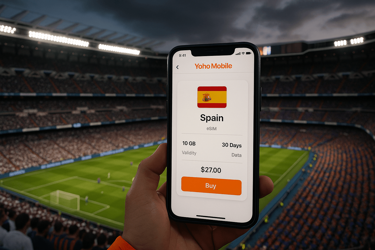 Best eSIM for El Clásico 2025 in Spain | Yoho Mobile