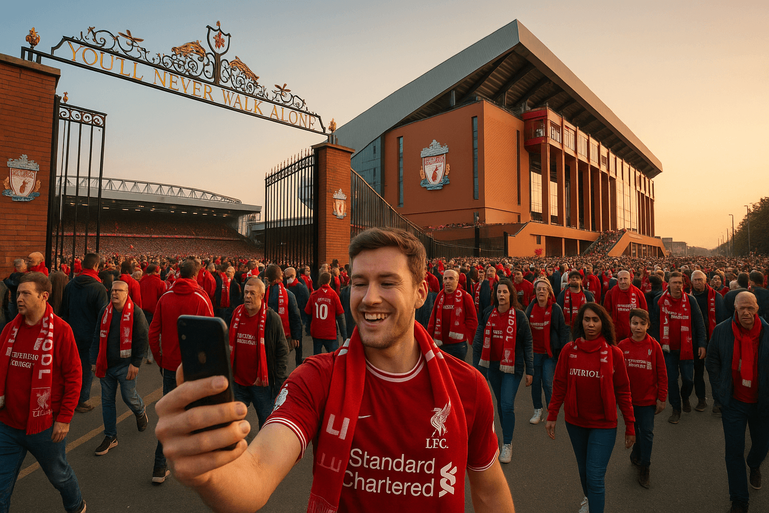Anfield Match Day Guide for Tourists: Tickets, Travel & UK eSIMs