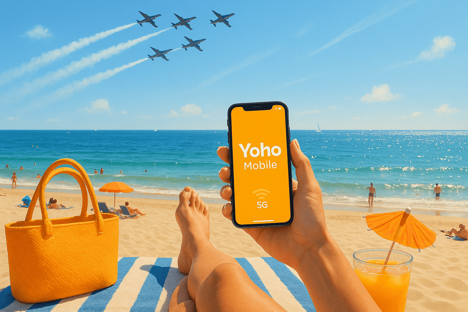 Best eSIM for France: La Baule Airshow & Summer Holiday Data