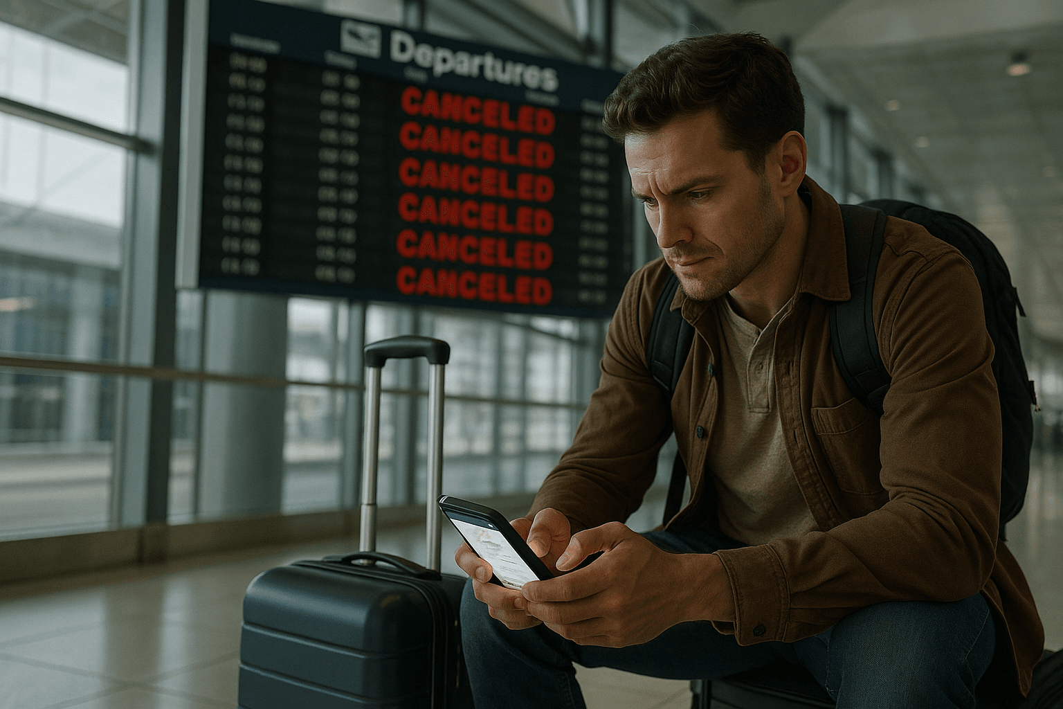 Flight Canceled? A 5-Step Digital Plan to Save Your Trip | Yoho