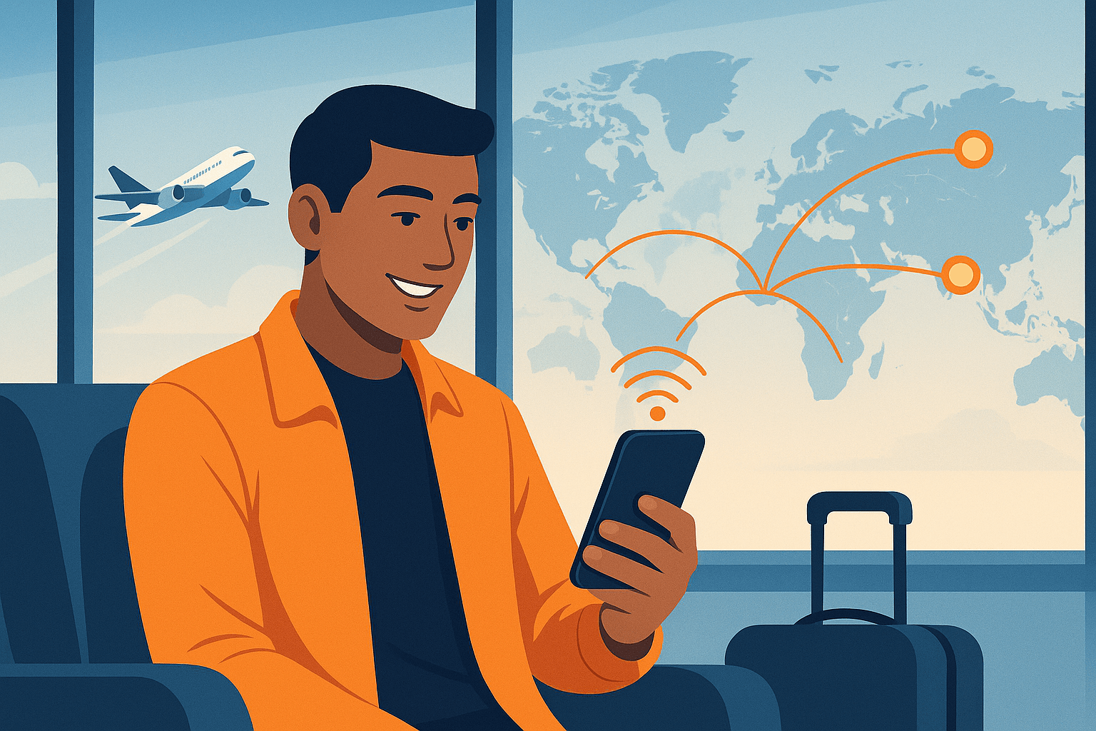 2025 Guide to In-Flight & Airport Connectivity | Yoho Mobile