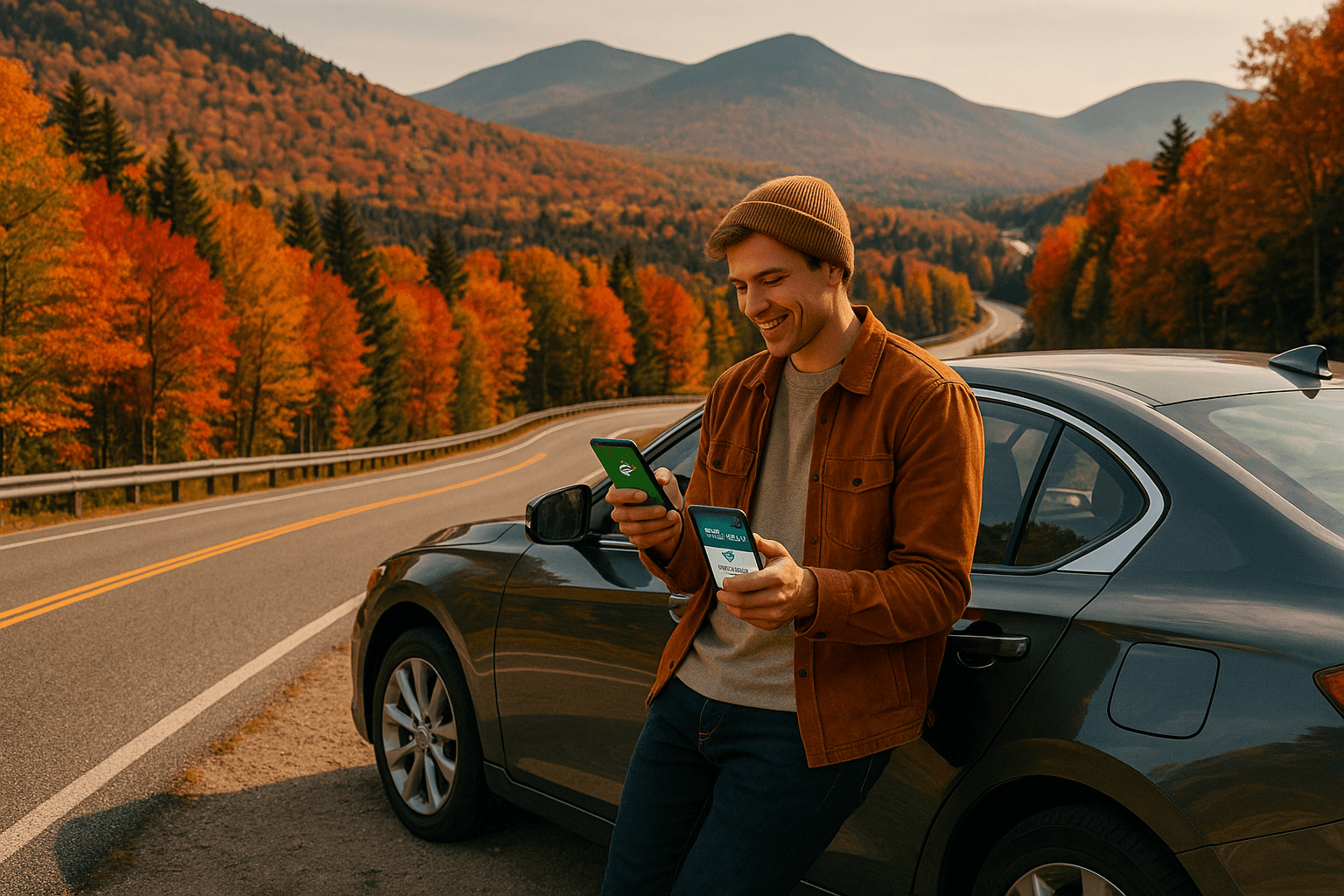 Best USA eSIM for a New England Fall Foliage Trip 2025 | Yoho